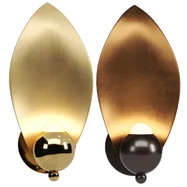 Sconce lavra wall lamp gold